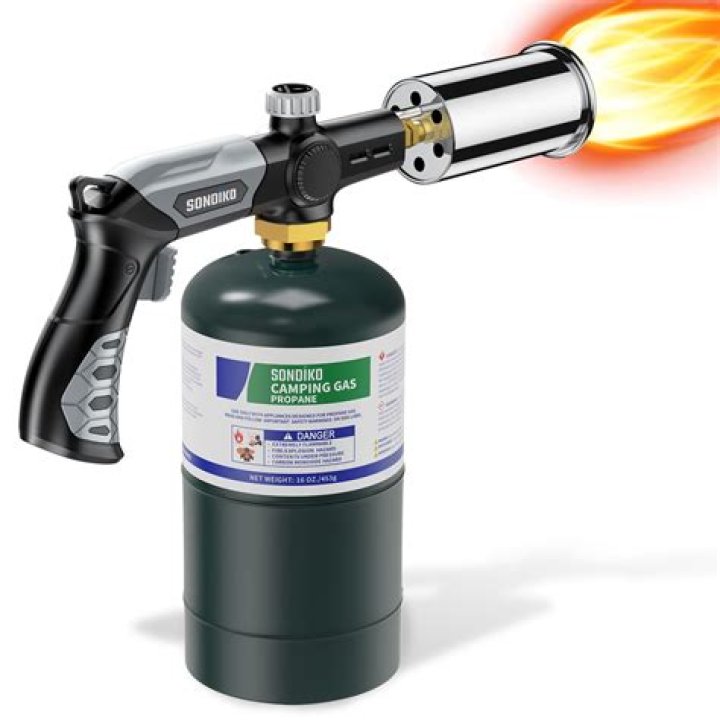 Can I use a propane torch to sear meat?