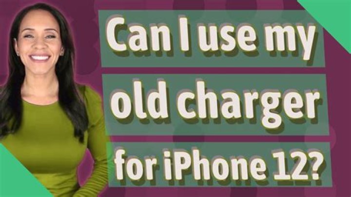 Can I use my old charger for iPhone 12?