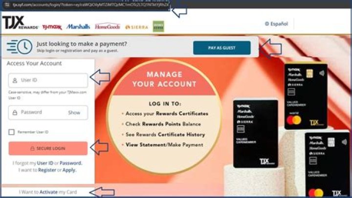 Can I use my TJX credit card anywhere?