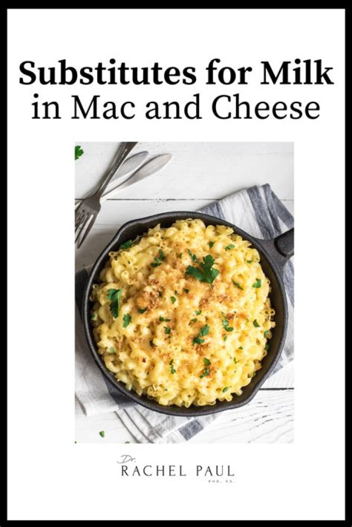 Can I use vanilla almond milk instead of milk in mac and cheese?