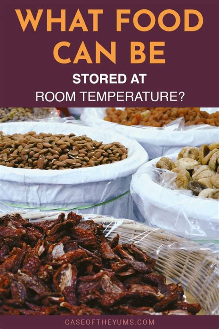 Can jam be stored at room temperature?