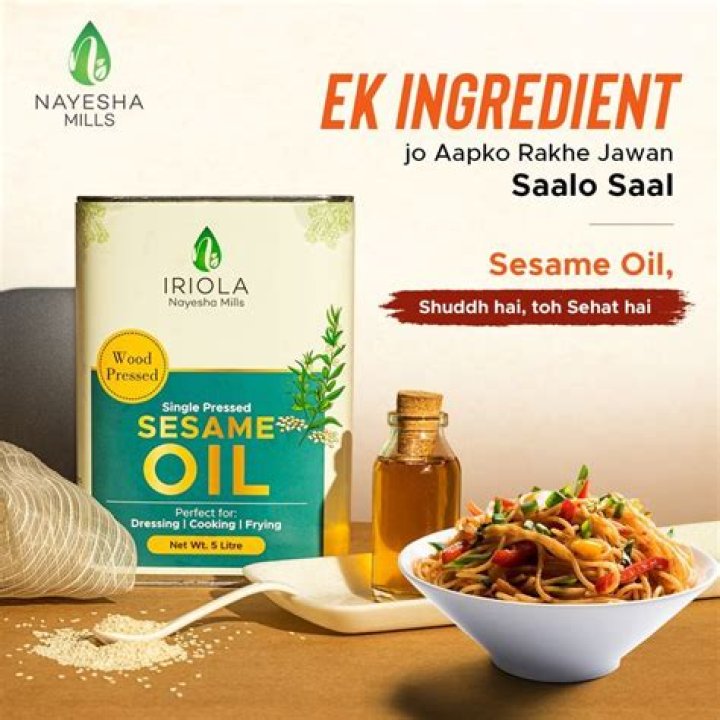 Can we drink sesame oil daily?