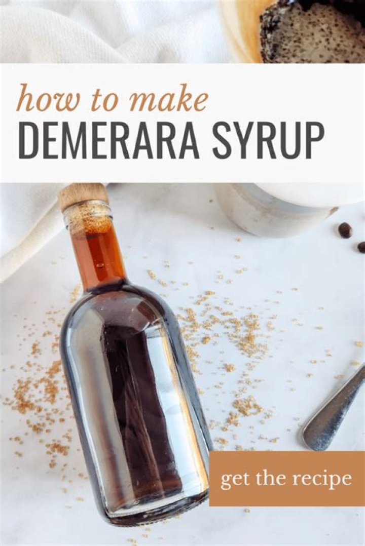 Can you bake with demerara sugar?