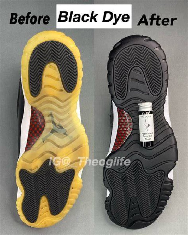 Can you dye shoes black?