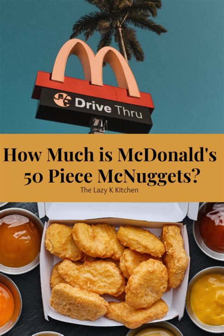 Can you eat 50 chicken nuggets?