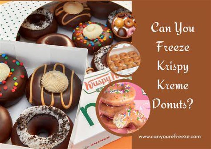 Can you freeze Krispy Kreme Donuts?