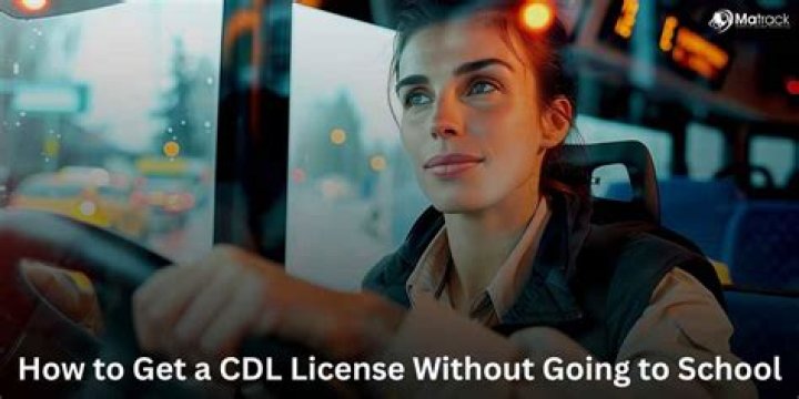 Can you get CDL without going school?