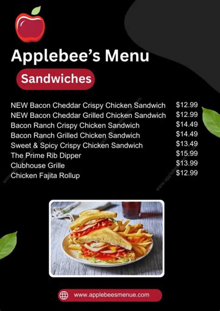 Can you get half price appetizers at Applebee’s to go?