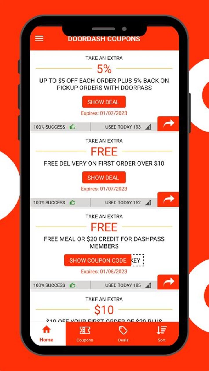 Can you get the 3 for 10 on DoorDash?