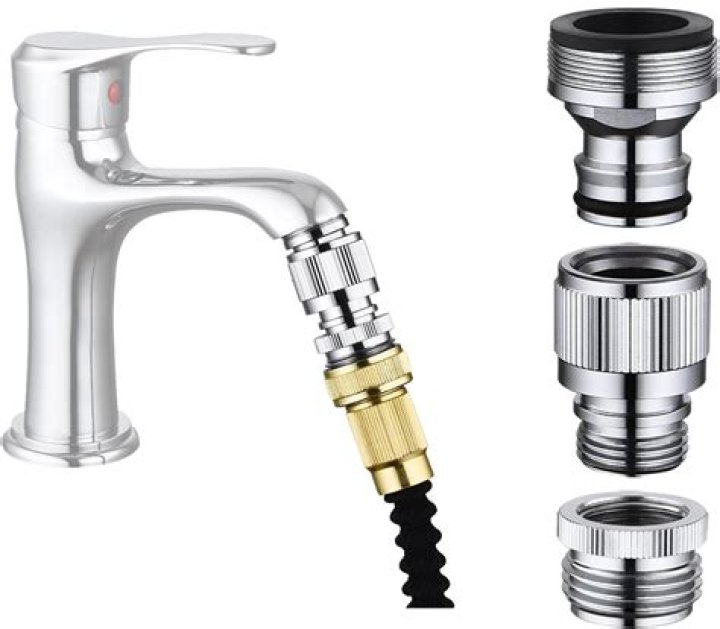 Can you hook a water hose to a sink faucet?