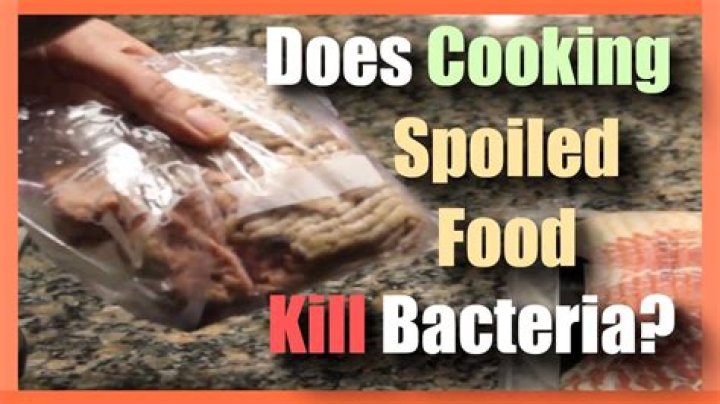 Can you kill bacteria in meat by cooking it?