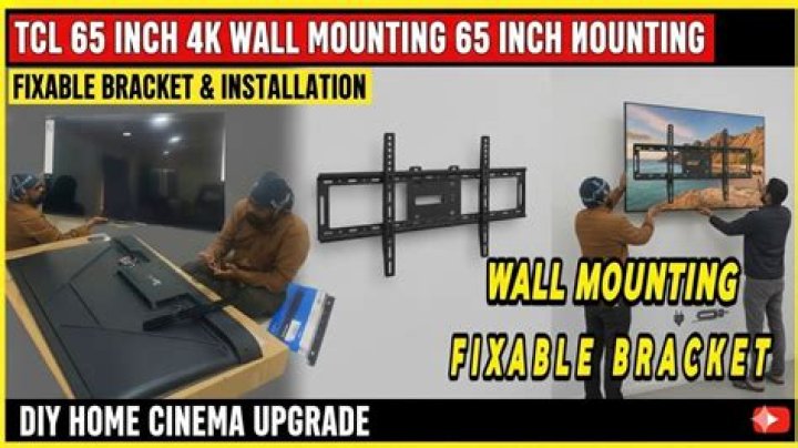 Can you mount a 65 inch TV on drywall?