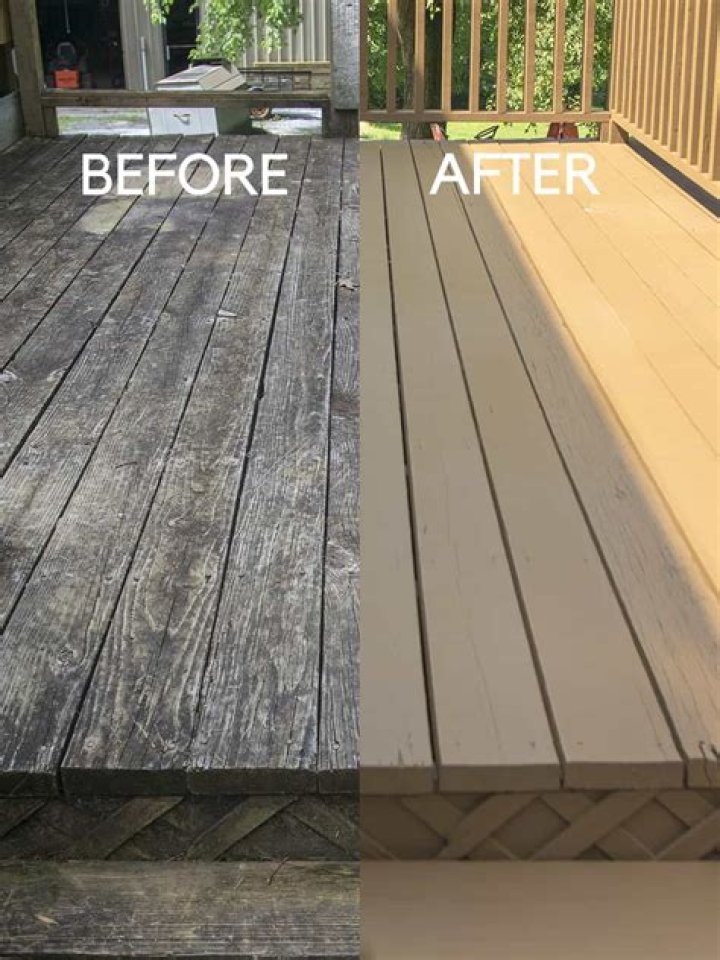 Can you paint over a sealed wood deck?