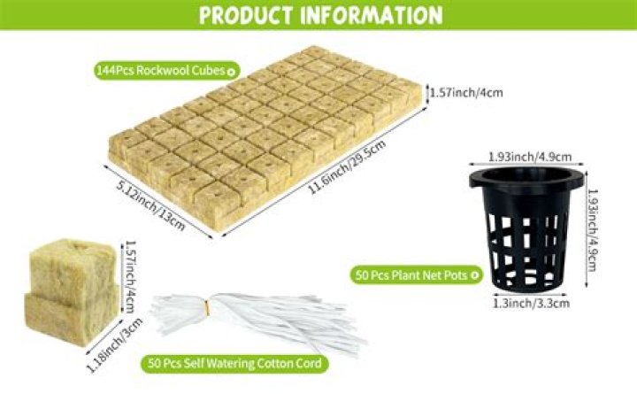 Can you plant rockwool cubes?