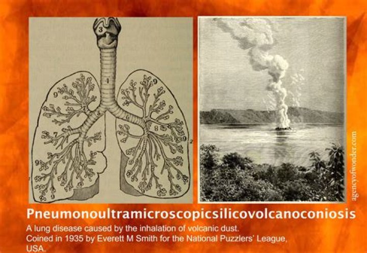 Can you say Pneumonoultramicroscopicsilicovolcanoconiosis?
