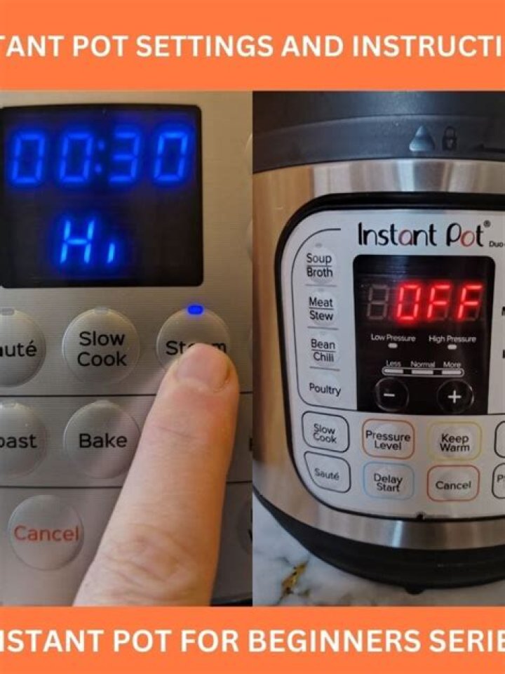 Can you set a temperature on instant pot?
