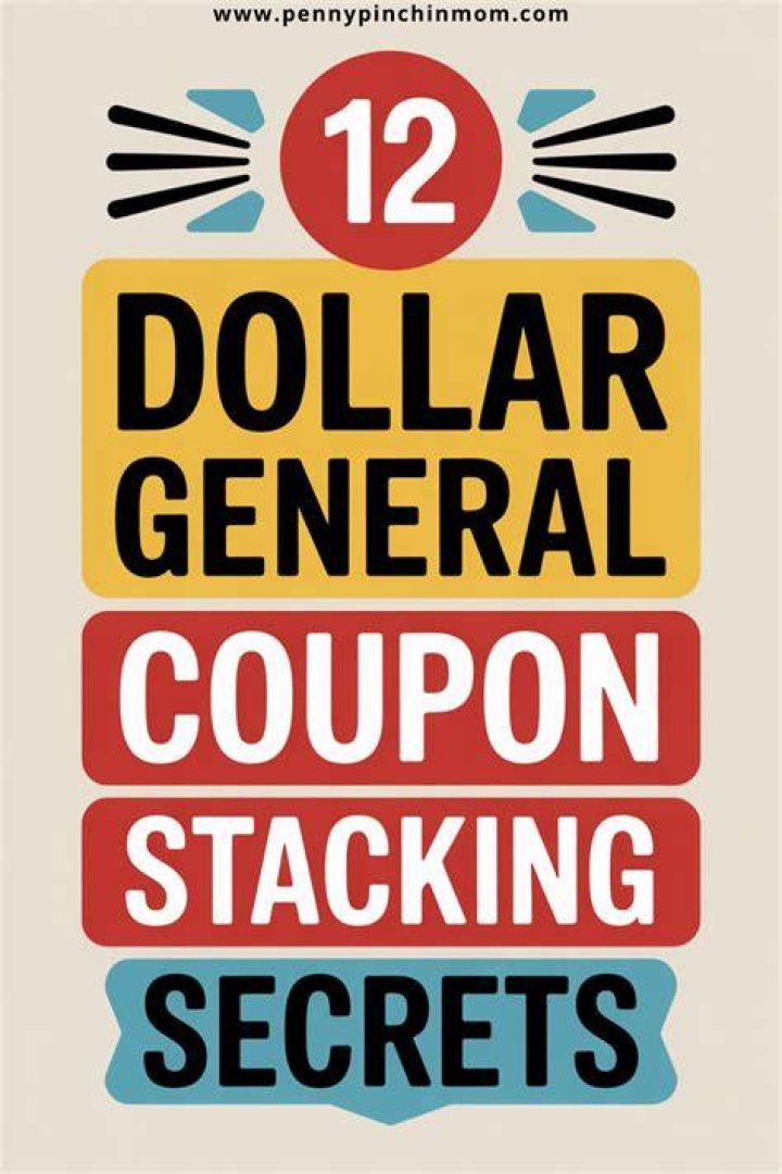 Can you stack coupons at Dollar General?