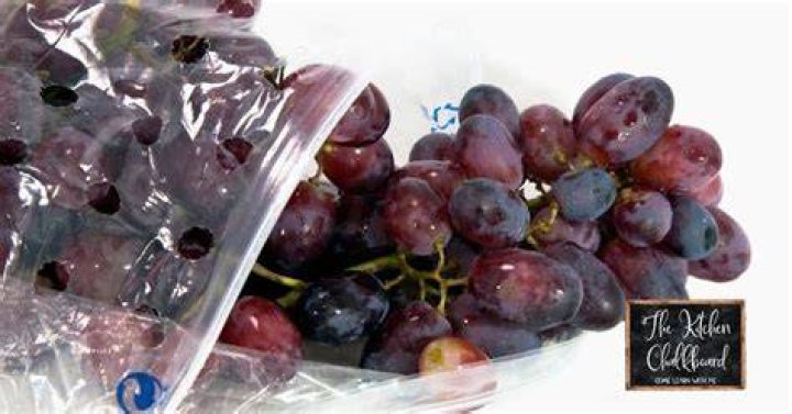 Can you store grapes in a Ziploc bag?