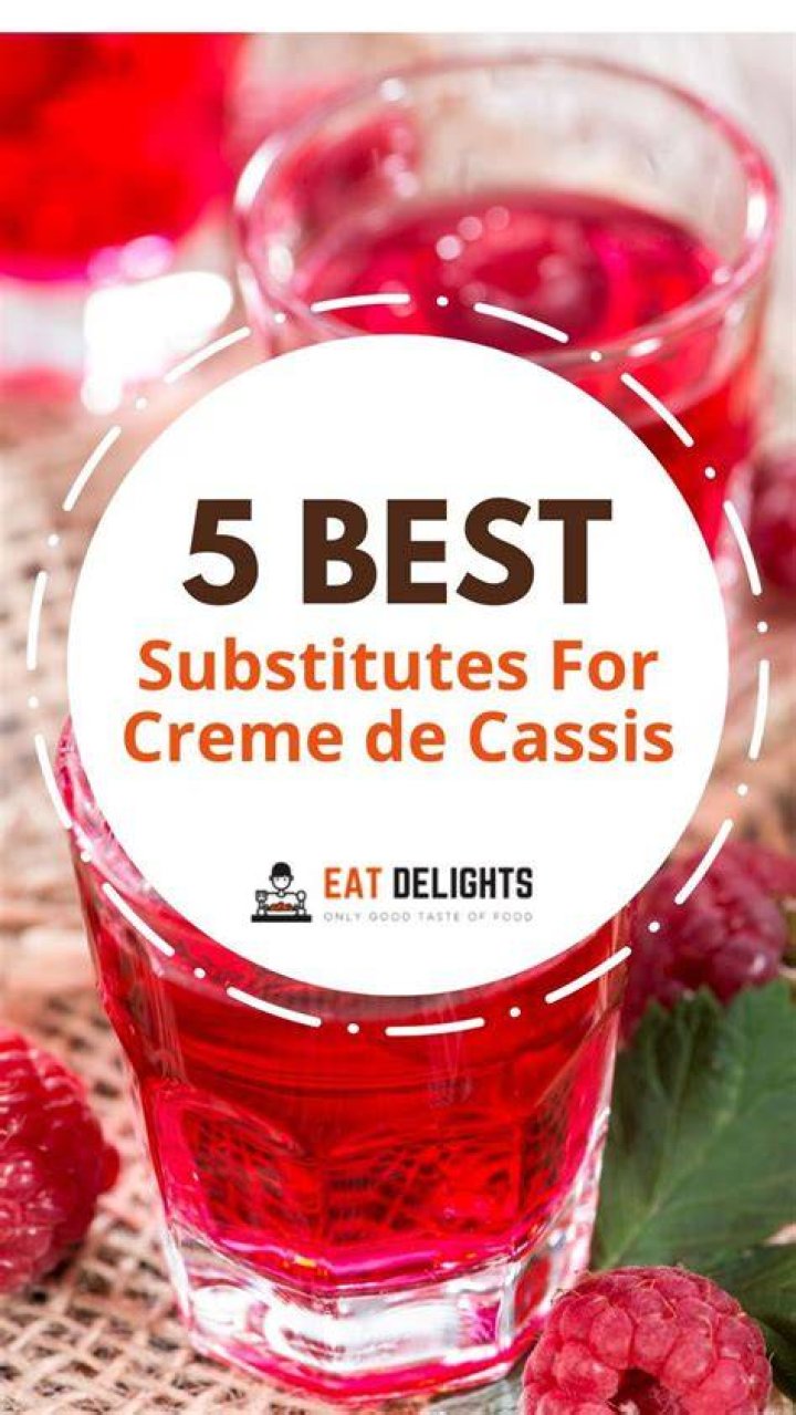 Can you substitute Chambord for Creme de Cassis?