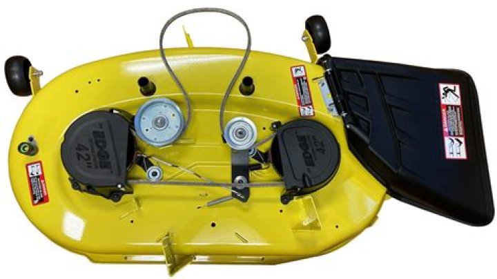 Can you swap lawn mower decks?