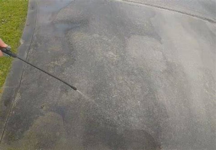 Can you use bleach on concrete?