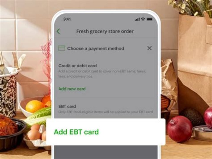 Can you use EBT for grocery delivery NJ?