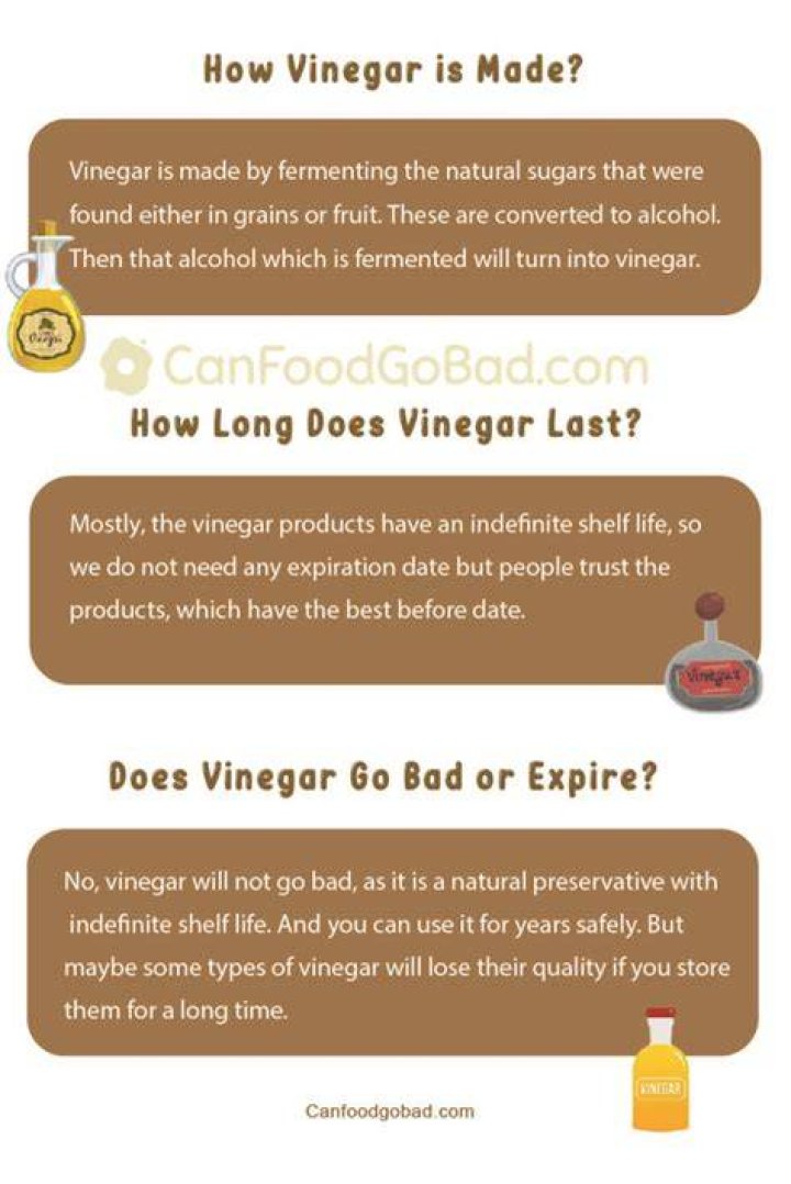 Can you use expired vinegar?