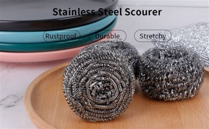 Can you use steel scrubber on glass?