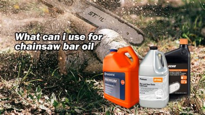 Can you use transmission fluid for chainsaw bar oil?