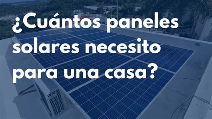 ¿Cuánto cuesta un sistema de paneles solares para una casa?