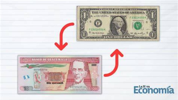 ¿Cuánto es $100 dólares en quetzales?