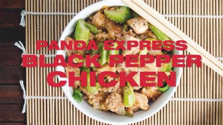 Did Panda Express discontinue black pepper chicken?