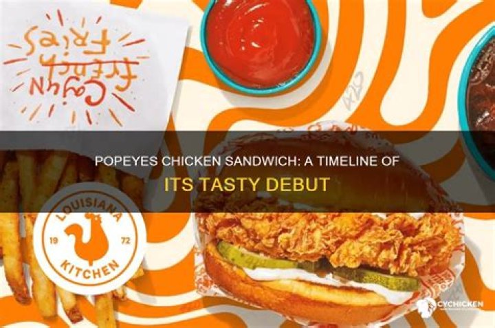 Did Popeyes sandwich get smaller?