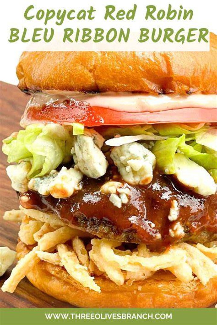 Did Red Robin get rid of the Bleu Ribbon burger?