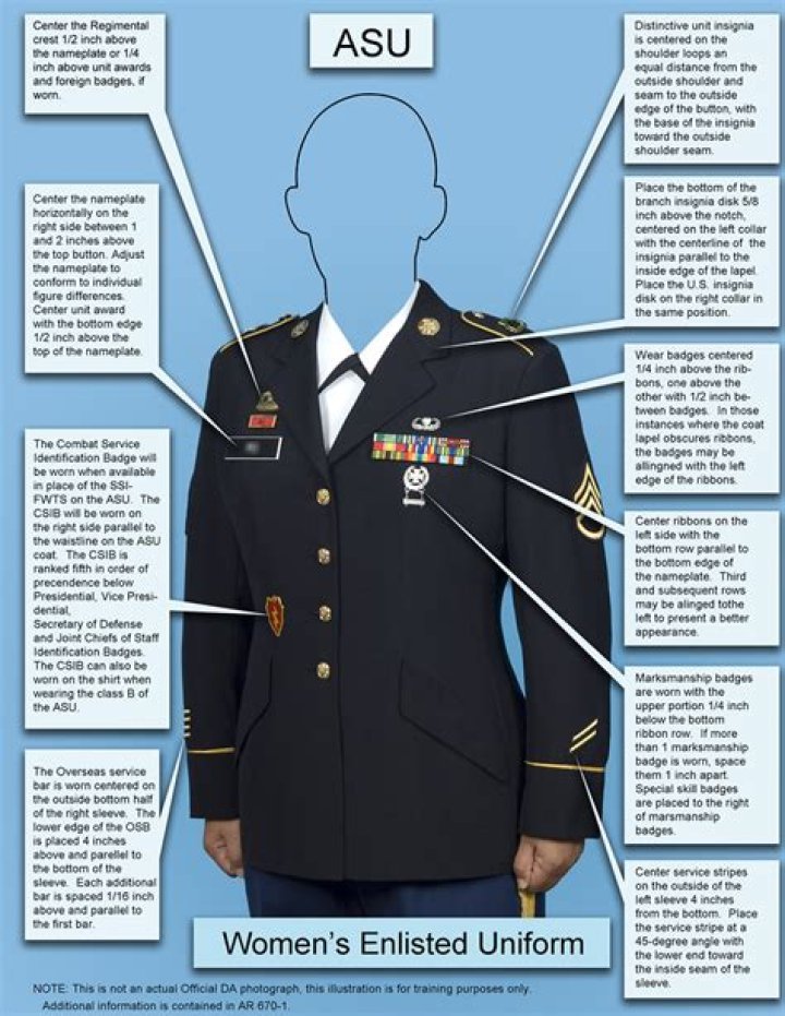Do army officers wear service stripes?