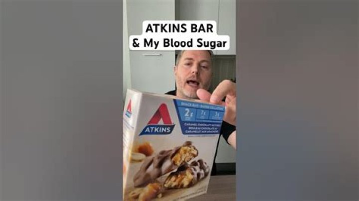 Do Atkins bars raise blood sugar?