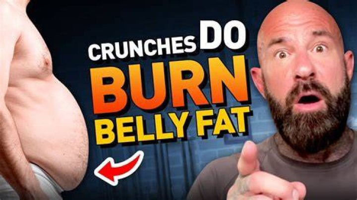 Do crunches burn belly fat?
