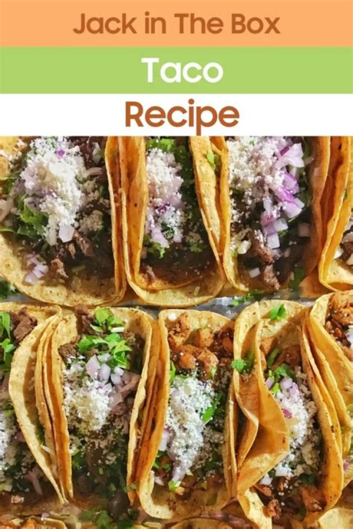 Do Jack in the Box tacos have real meat?