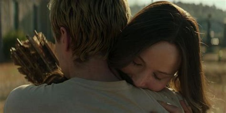 Do Katniss and Peeta actually fall in love?