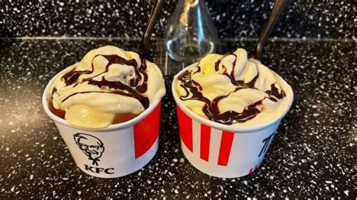 Do KFC have sundaes?