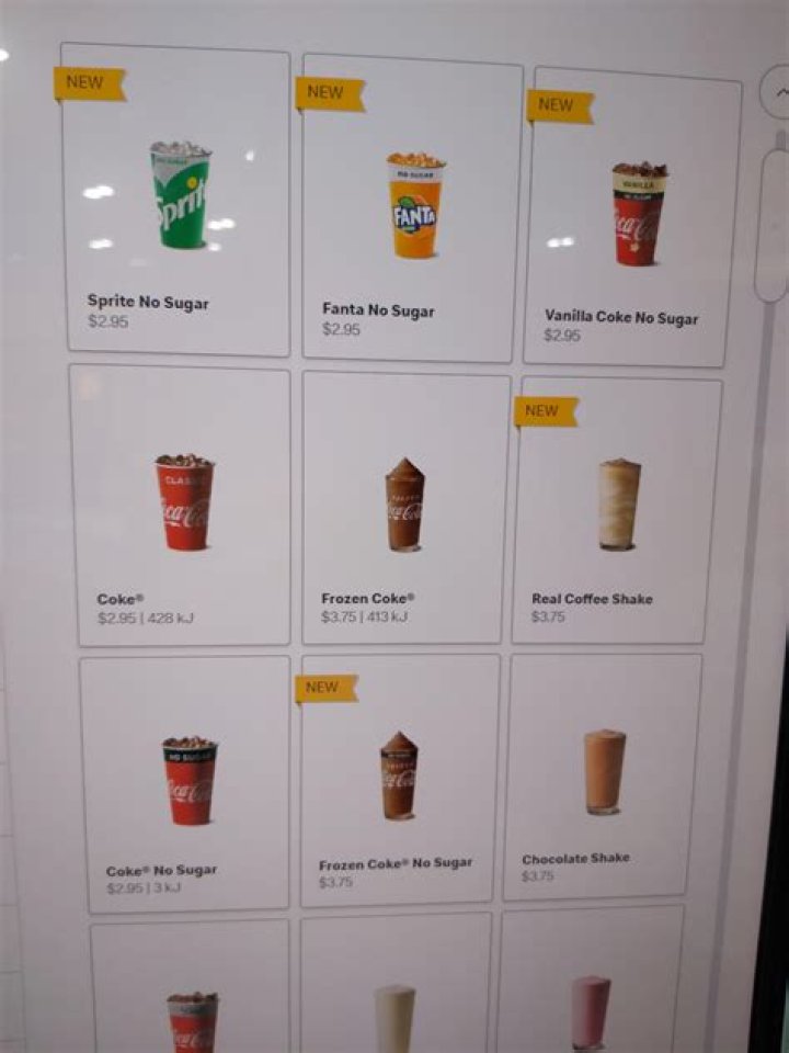 Do maccas still do Frappés?