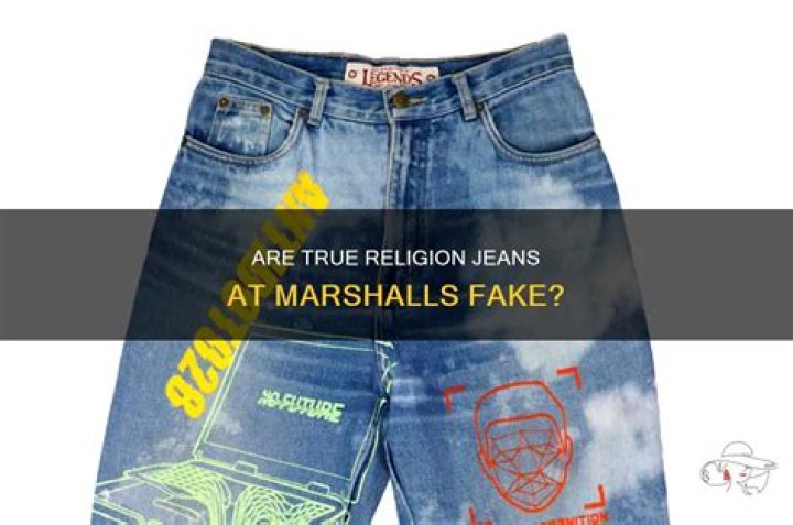 Do Marshalls sell fake stuff?
