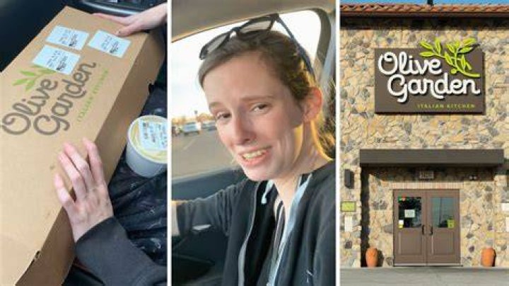 Do Olive Garden pick up orders come with breadsticks?