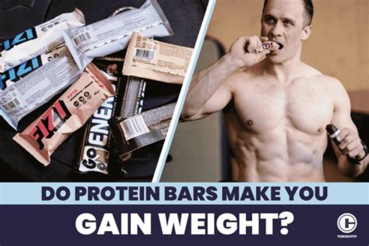 Do protein bars make you gain weight?