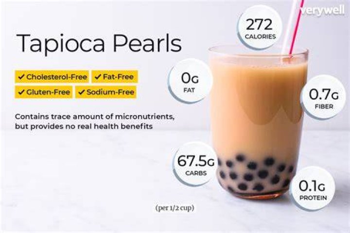 Do tapioca pearls have calories?