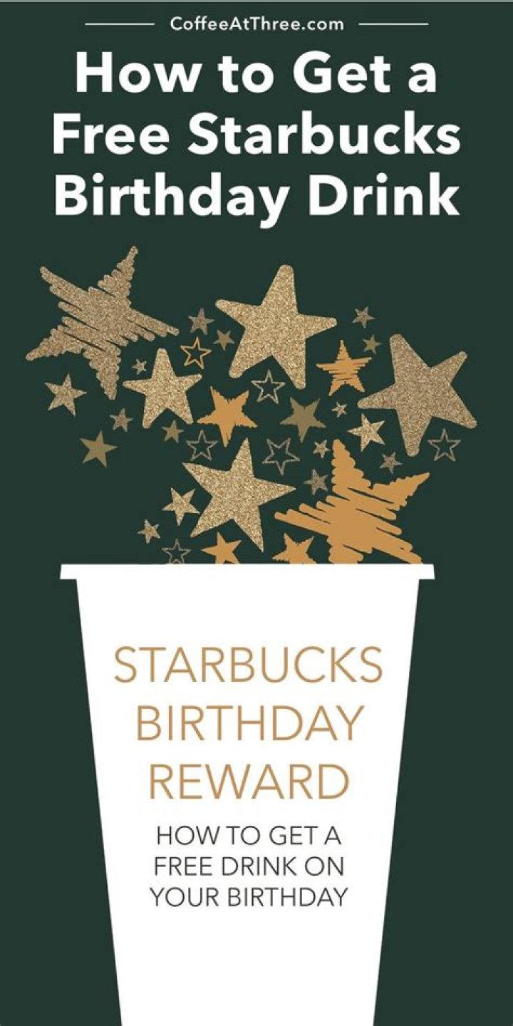 Do u get free Starbucks on your birthday?