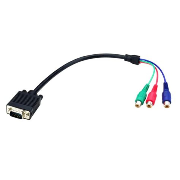 Do VGA to component cables work?