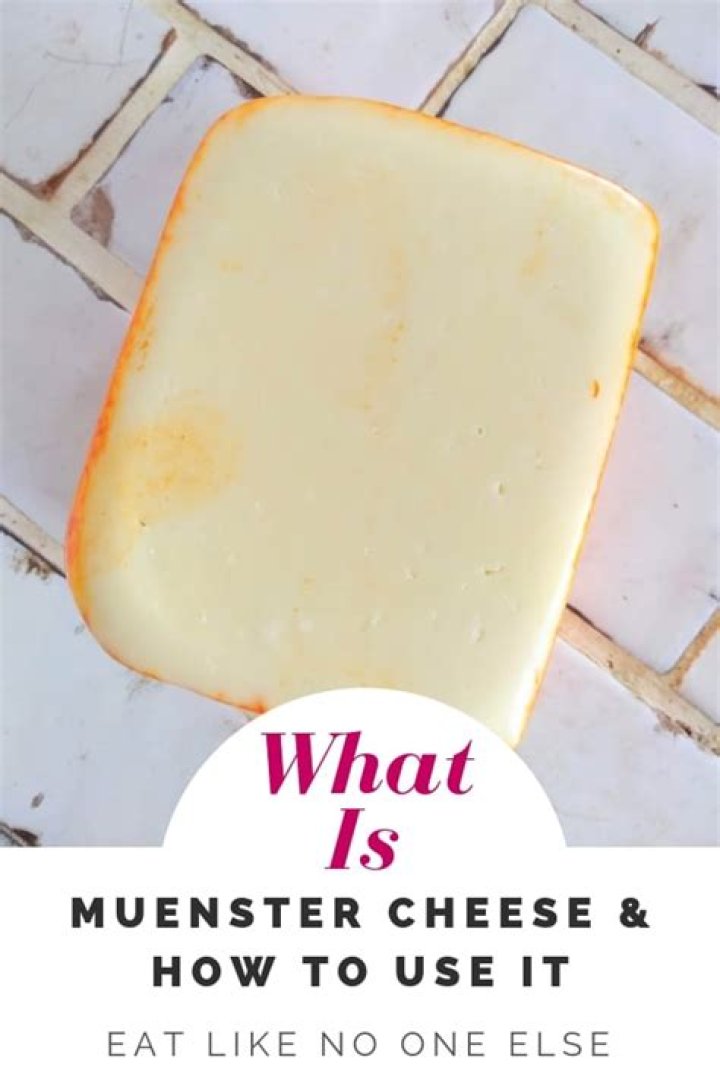 Do you eat the rind on Muenster cheese?