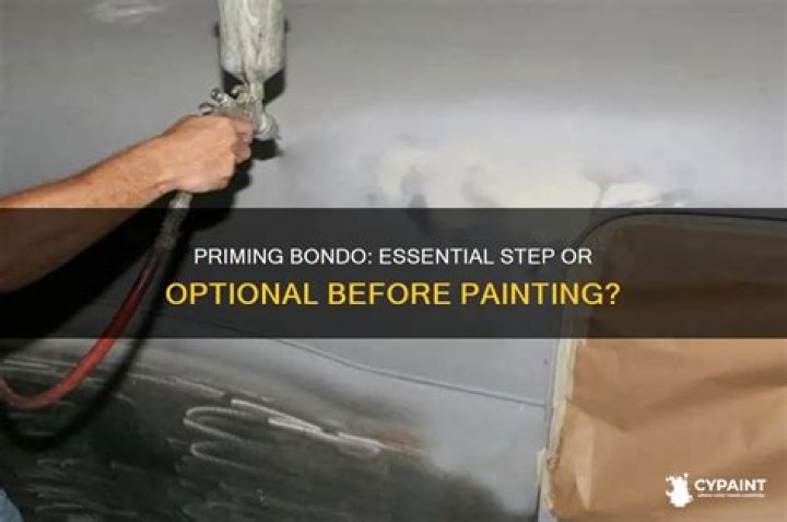 Do you have to paint Bondo?