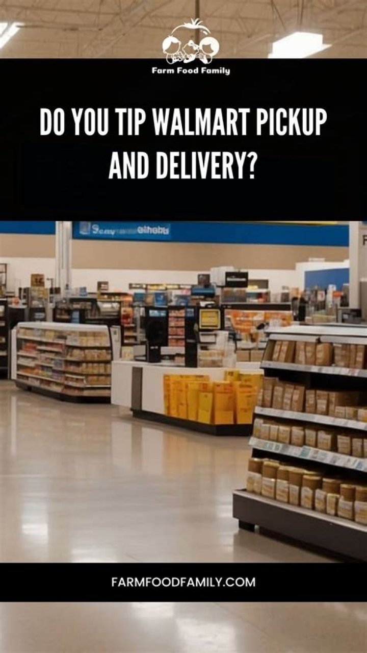 Do you tip Walmart Grocery?